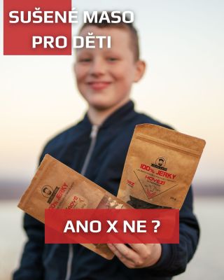 🥩 Dětská svačina nemusí být jen ovoce a sušenky! 😋 Chcete vědět, jak na sušené maso pro děti bezpečně a chutně? Přečtěte...